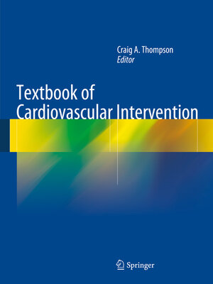cover image of Textbook of Cardiovascular Intervention
